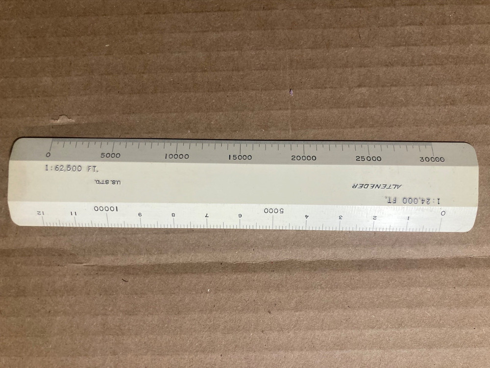 Alteneder Mapping Scale Rule