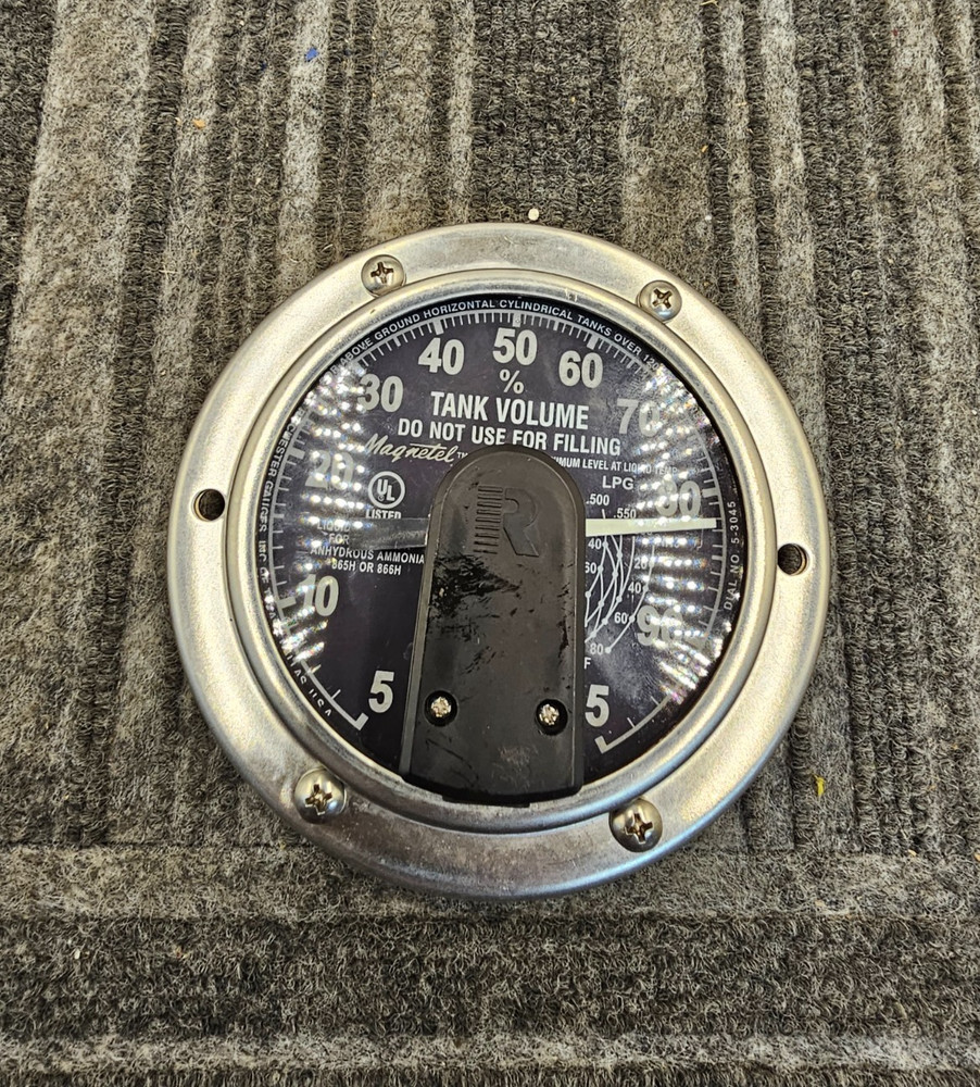 Rochester Liquid Level Gauge Magnetel LP-Gas Or Anhydrous Ammonia 865H Or 866H