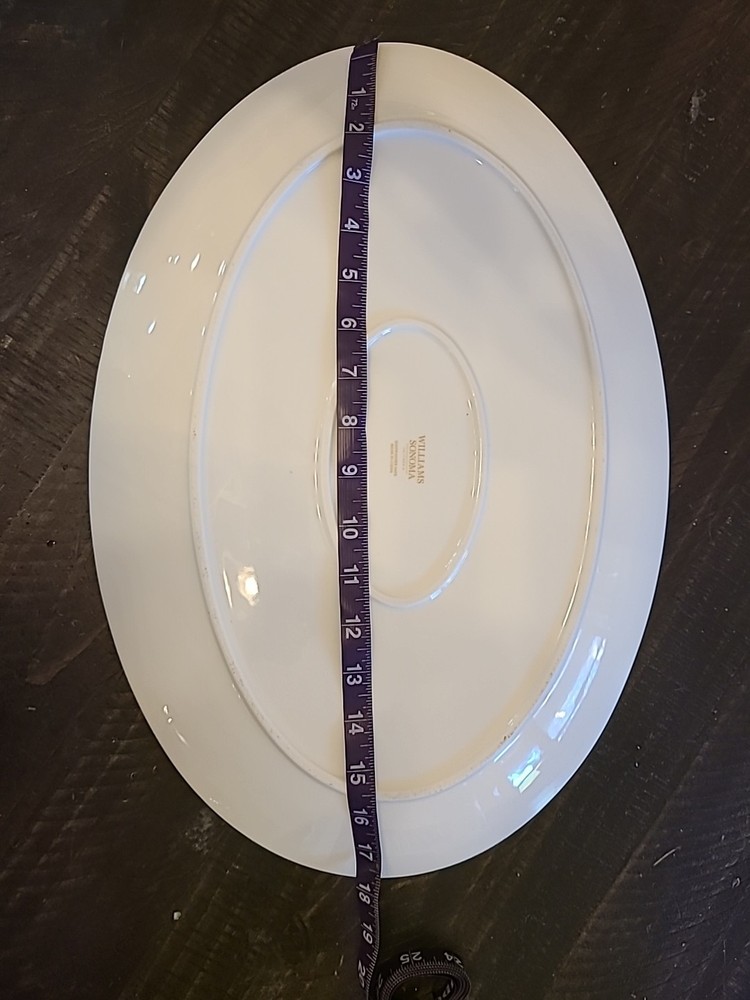 Williams Sonoma Pheasant 18×13 Oval Serving Platter