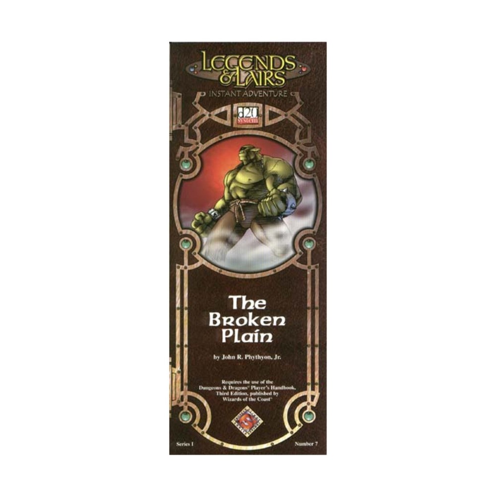 FFG d20 RPG Broken Plain VG+