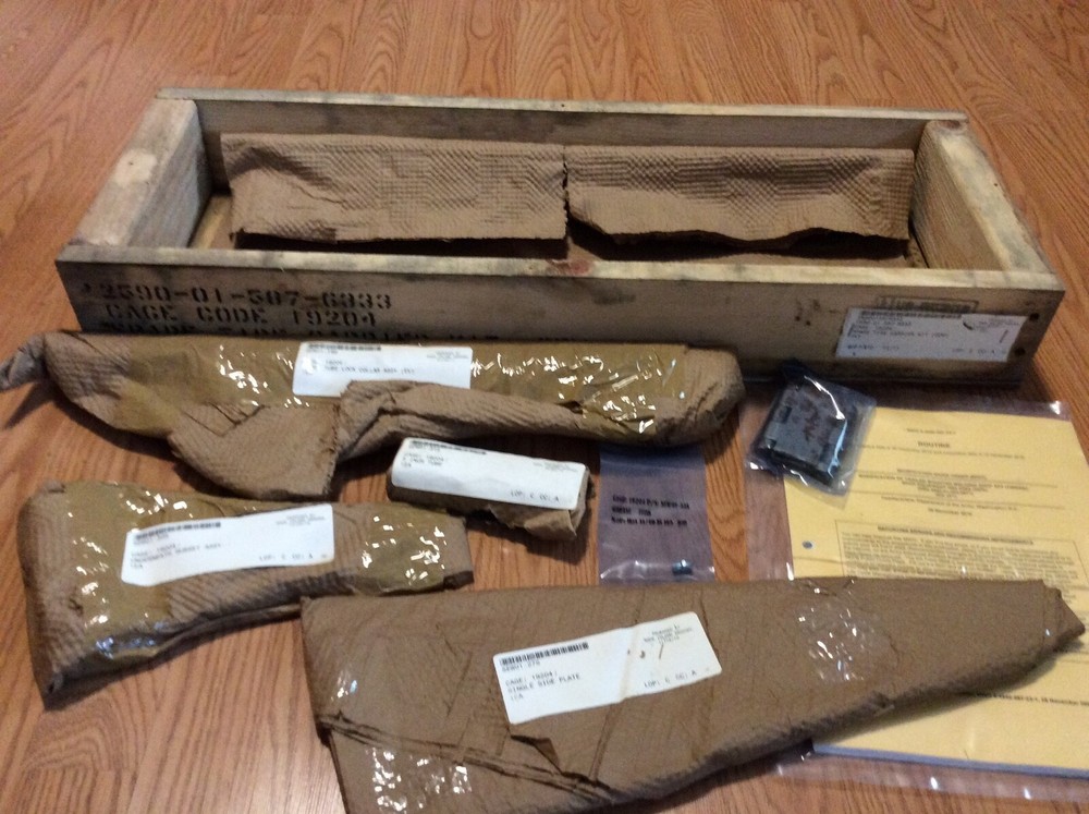 Military Surplus Spare Tire Carrier Kit