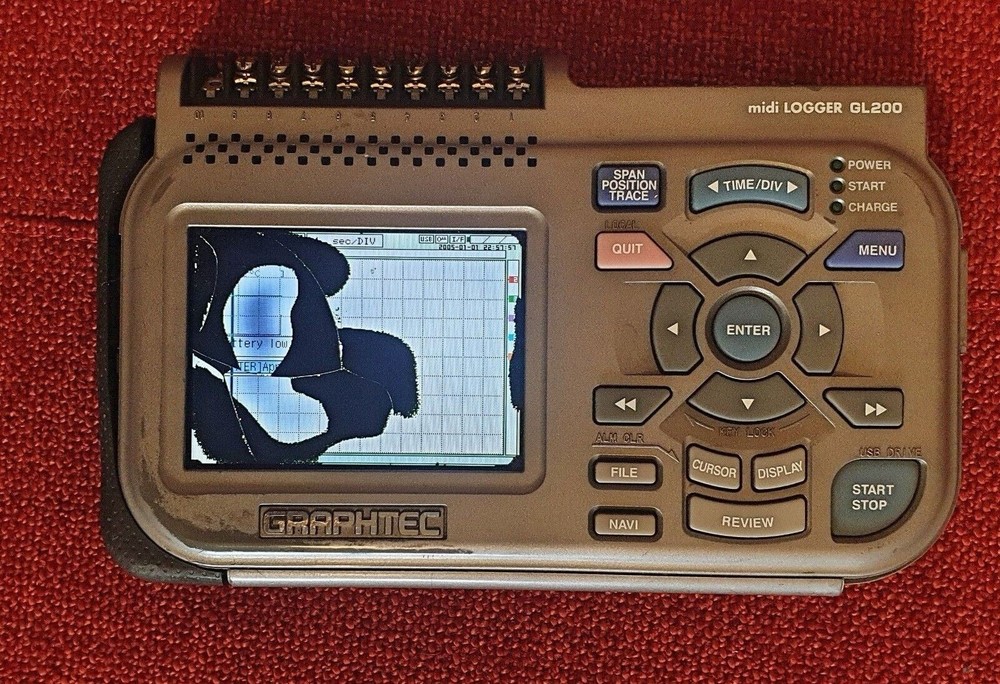 GRAPHTEC MIDI LOGGER GL200