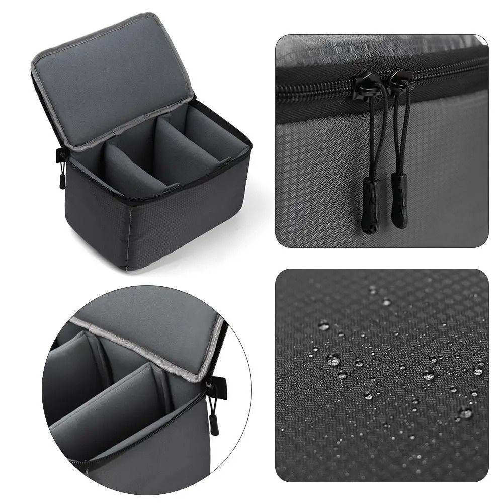 Portable Camera Insert Padded Bag Holder Shockproof with Dividing Partition