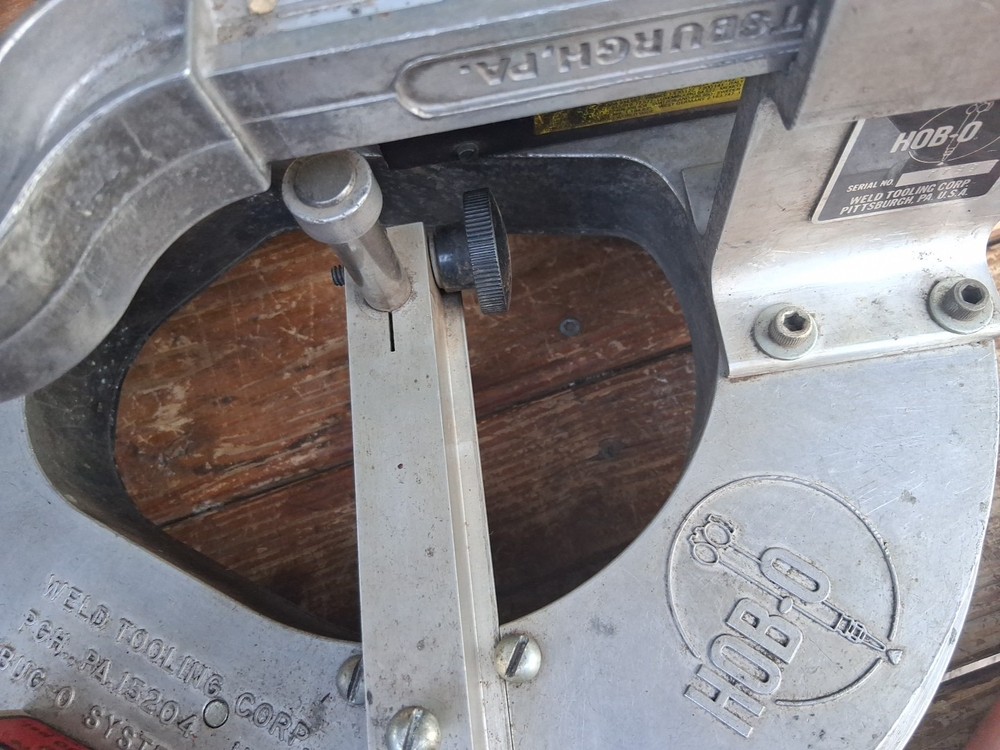 Bug-o Hob-o Circle Burning System Weld Tooling Corp