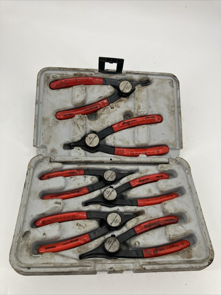 Snap On Tools Convertible Internal External Retaining Snap Ring Plier Set PRH406