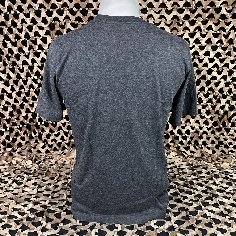 NEW First Strike T-Shirt - Dk Grey Heather - Medium