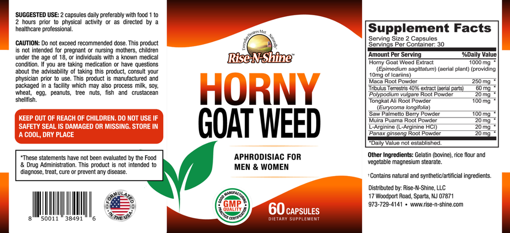 Horny Goat Weed Performance Enhancer