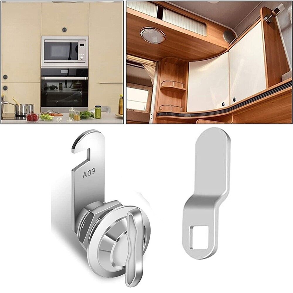 Premium Quality Thumb Turn Cam Lock for RV Compartment Doors Nonlocking