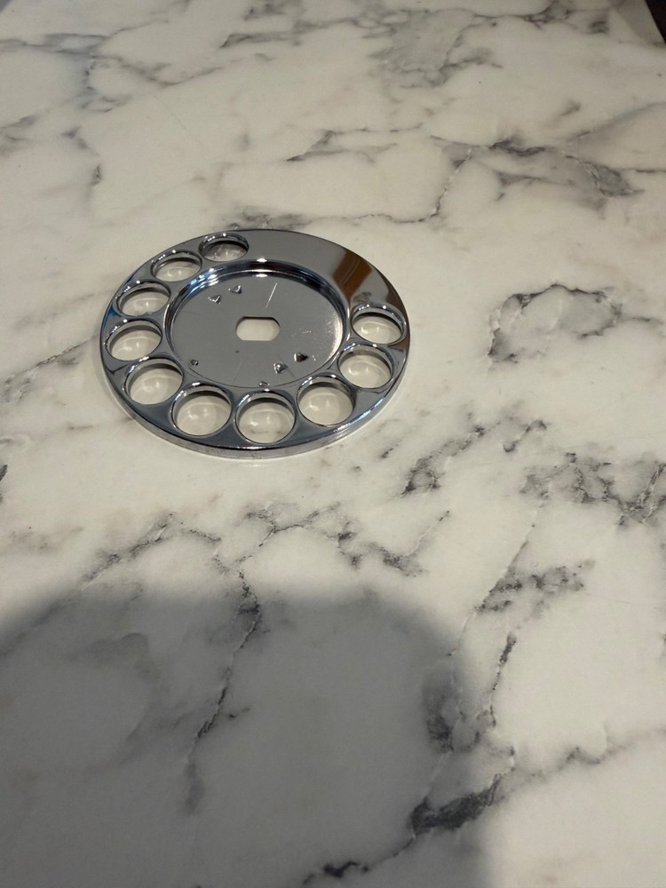 Automatic Electric  Chrome Payphone FingerWheel Old Telephone Phone