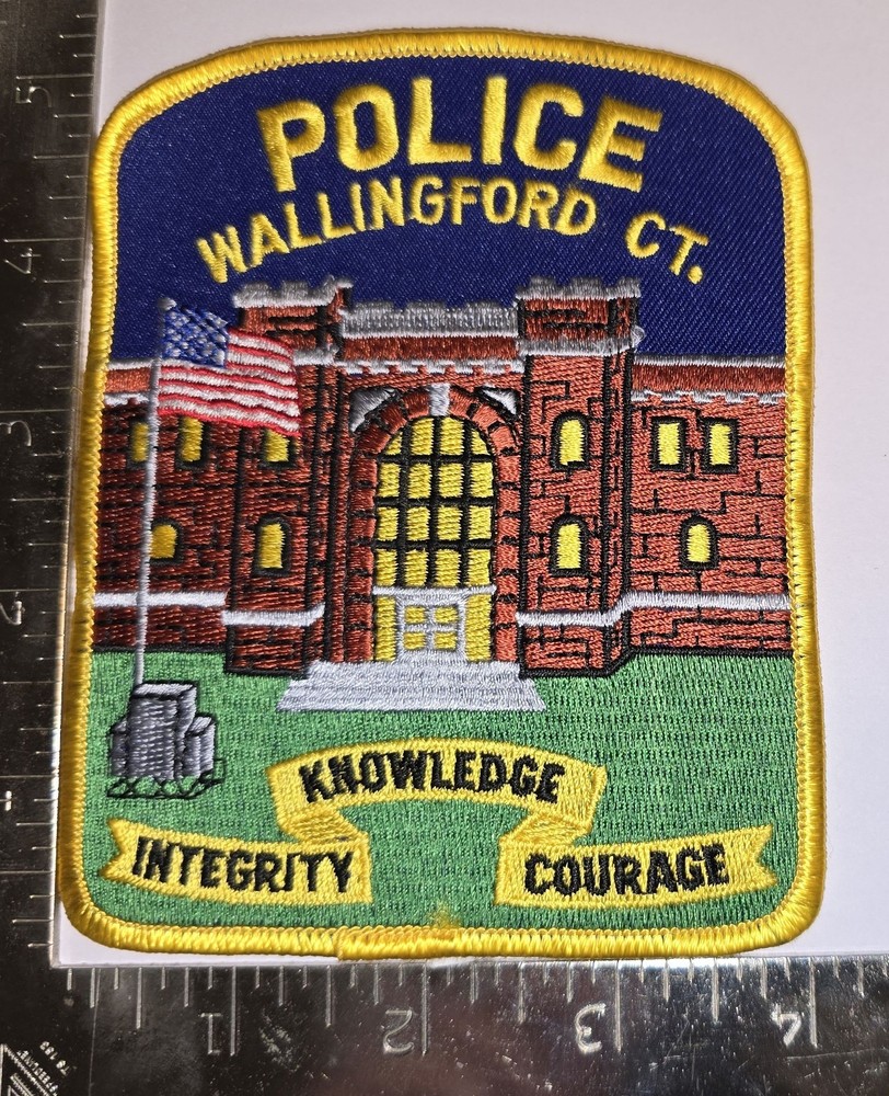 Wallingford Police Patch – Connecticut CT PD – Knowledge Integrity Courage
