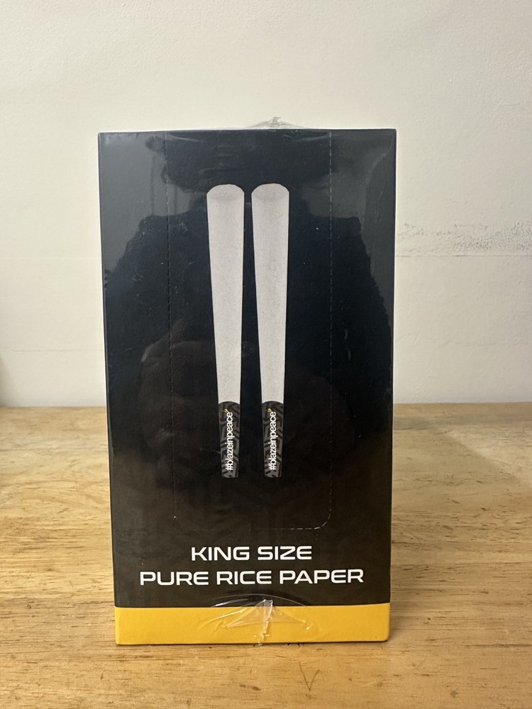 #blazeinpeace Rolling Papers King Size Box - Bleached