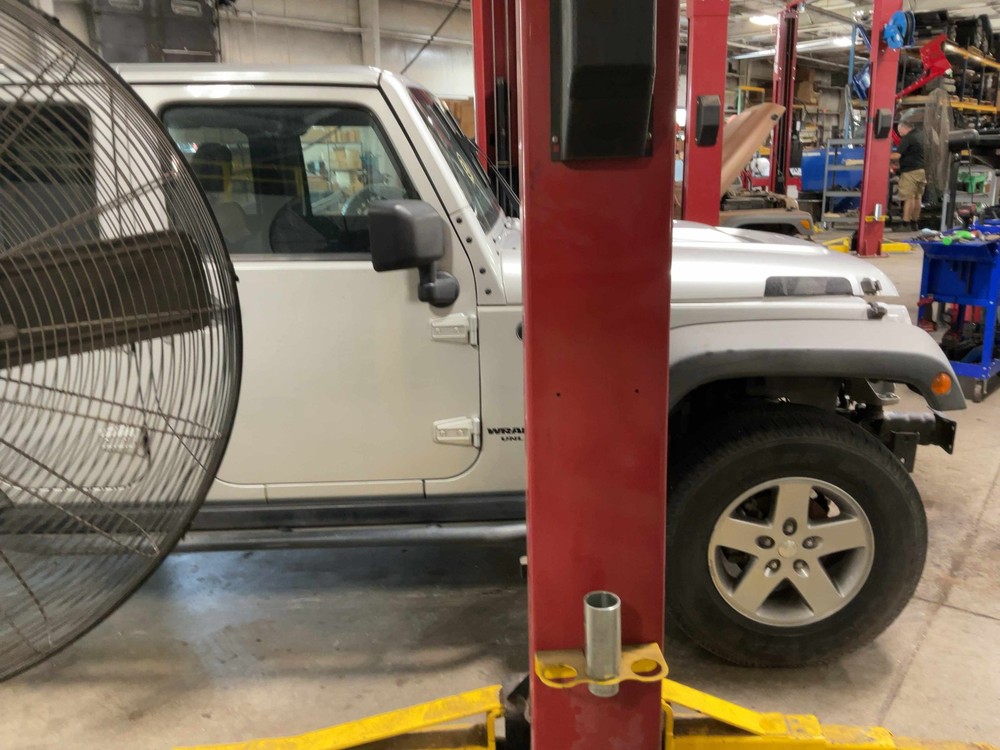 Used Windshield Frame fits: 2012 Jeep Wrangler Grade A