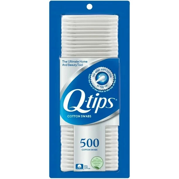 Q-TIPS COTTON SWAB 500CT