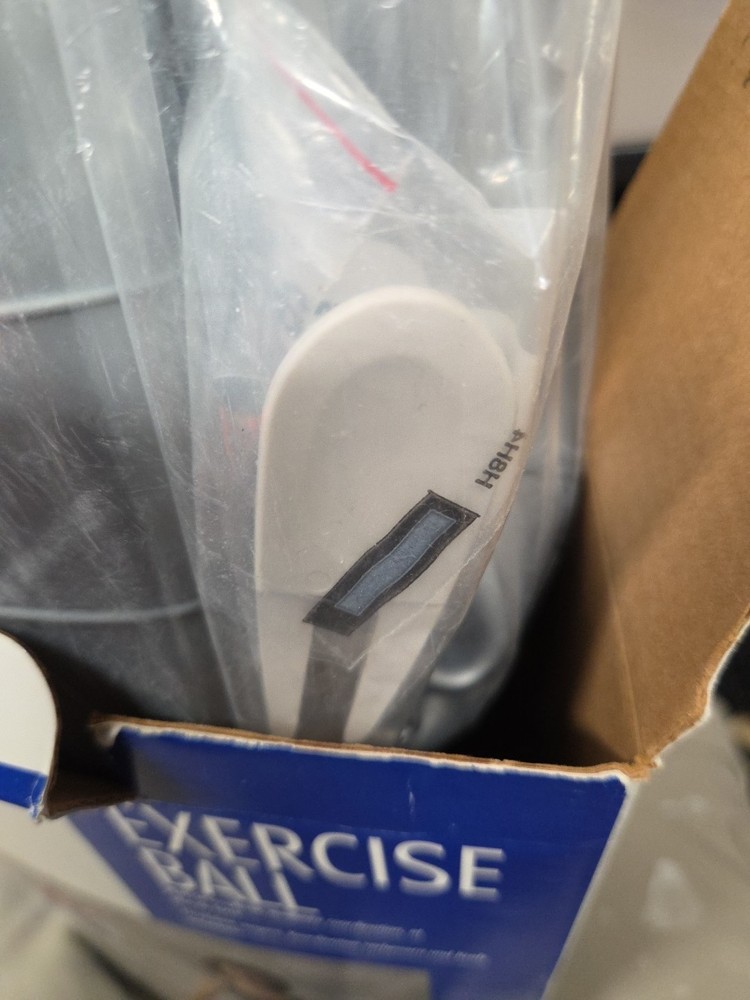 TheraBrand Exercise Ball Vintage 33.5 Grey Nos