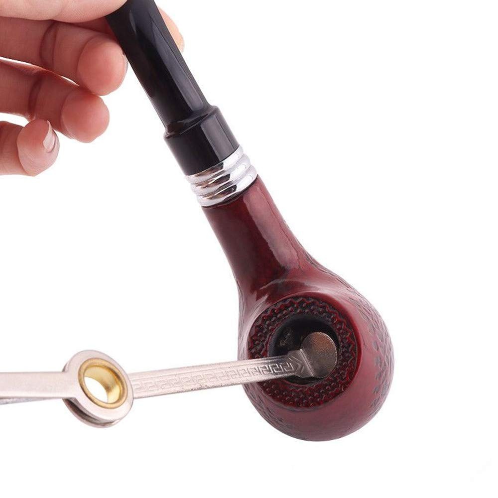 6 Pack 3in1 Smoking Pipe Tool Pipe Cleaning ToolPipe Tamper Tool Tobacco Pipe...