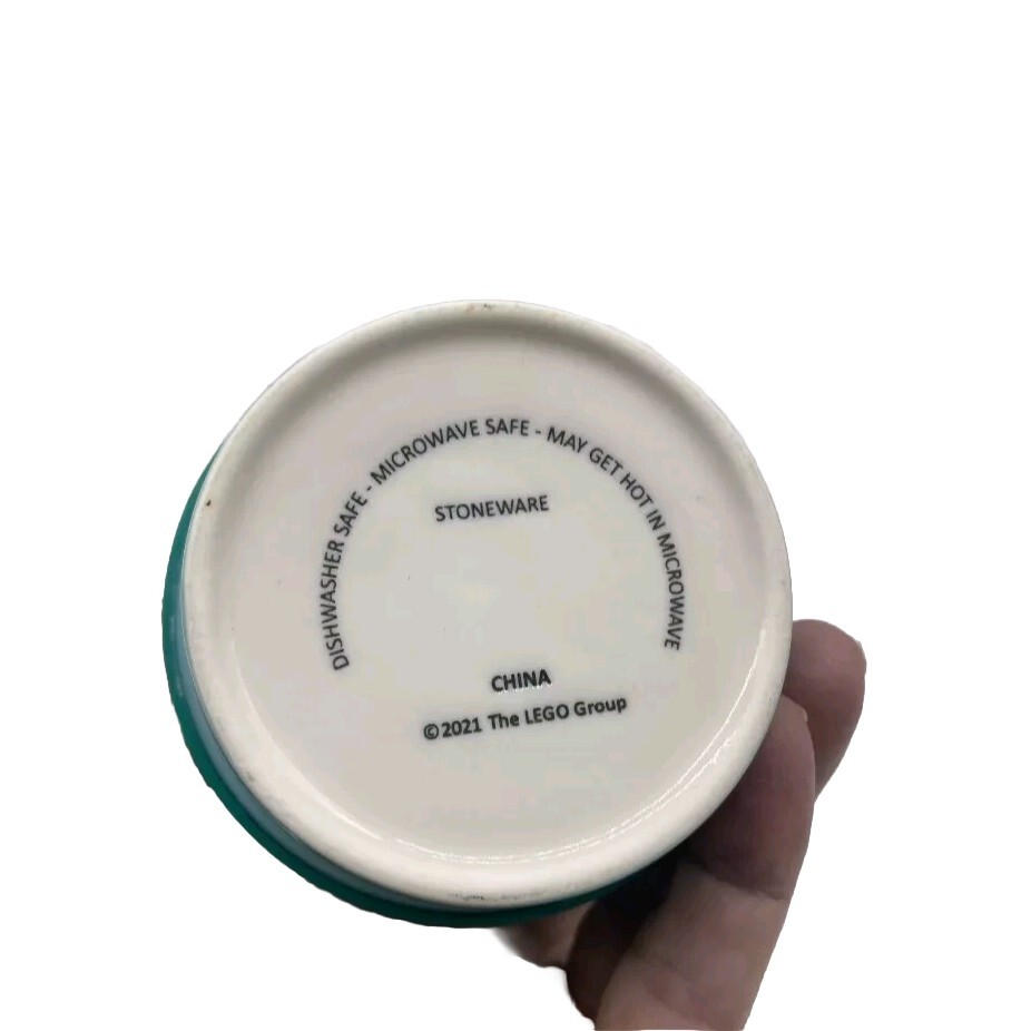 Target x Lego Stackable Ceramic Tumbler Cup Turquoise 2021