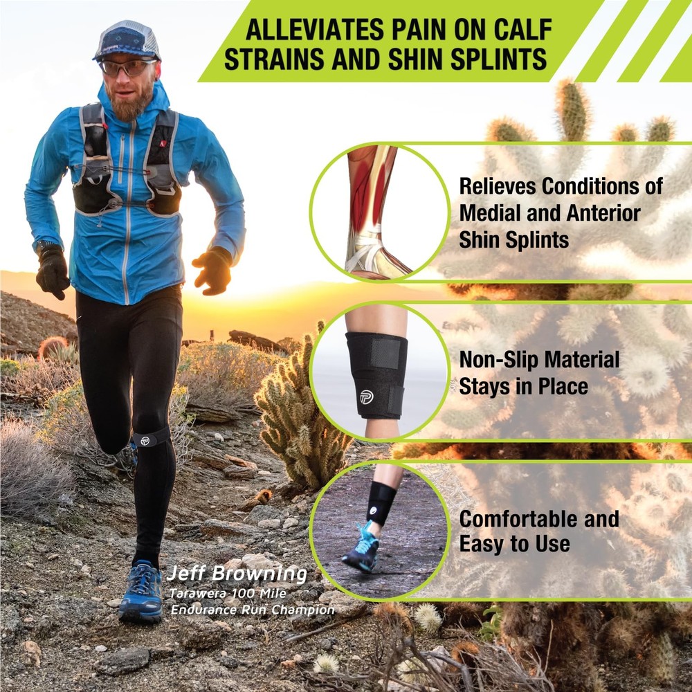 Pro-Tec Athletics Shin Splints Compression Wrap - Discomfort Relief