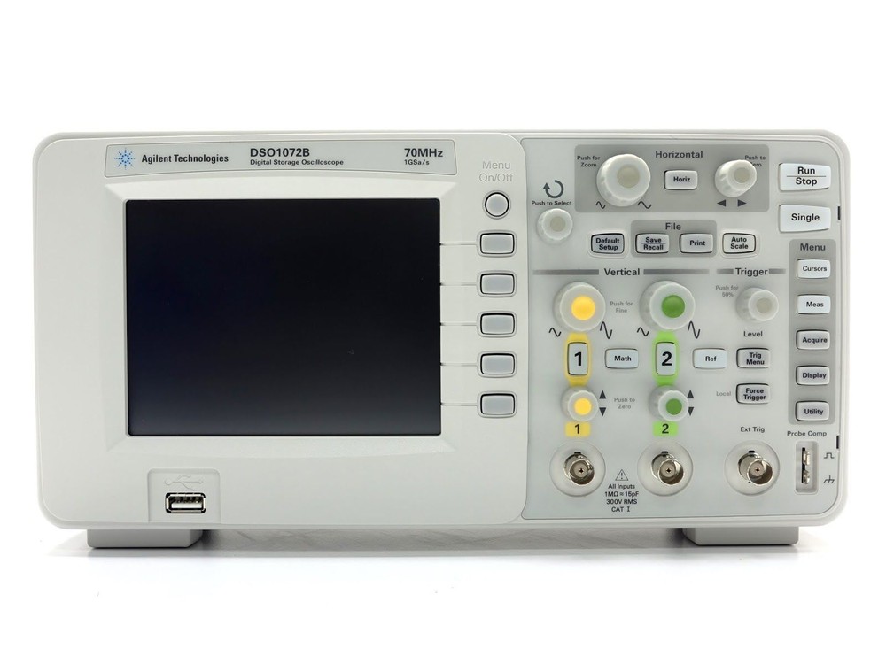 Keysight DSO1072B Oscilloscope, 70 MHz, 2 Analog Channels