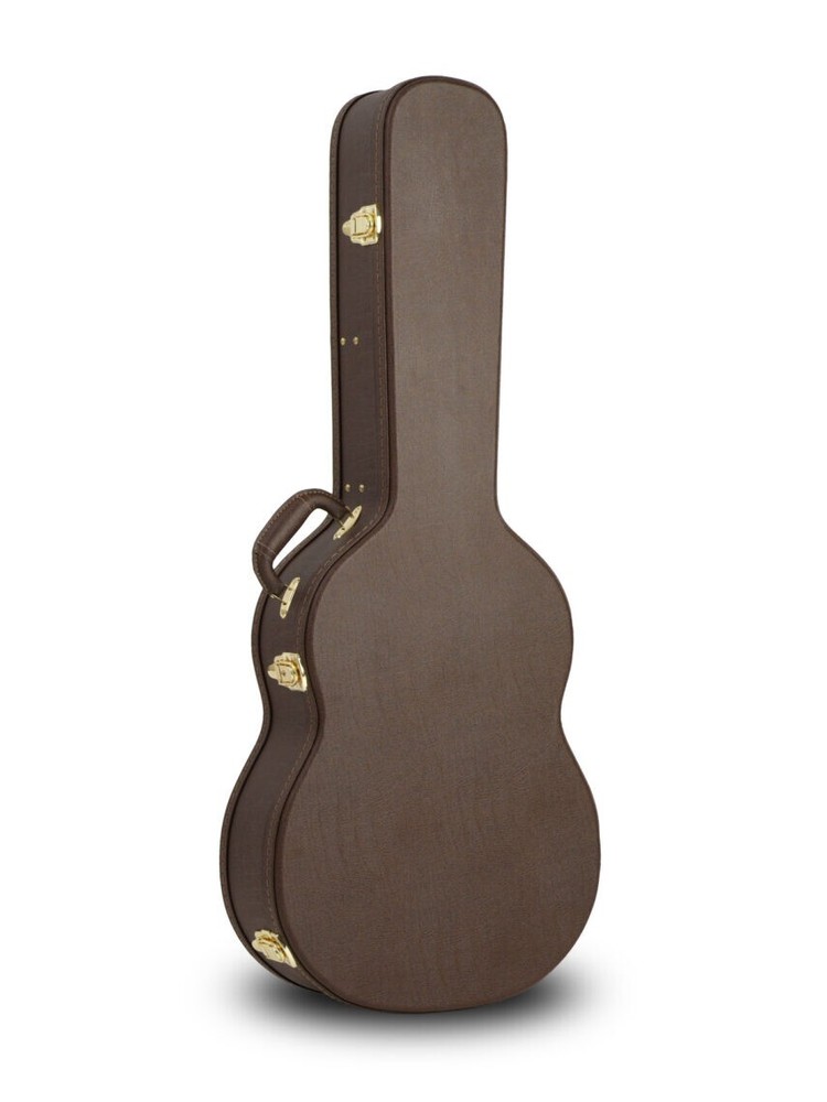 Small-Body/Classical Acoustic Guitar Hard-Shell Case (Brown)