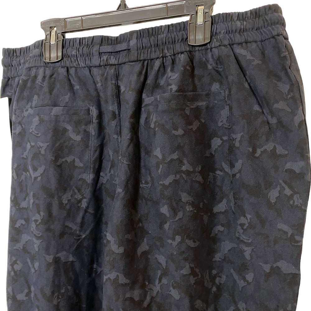 Athleta Printed Farallon Jogger Pant Women's Plus 20 Blue Camo Pull On