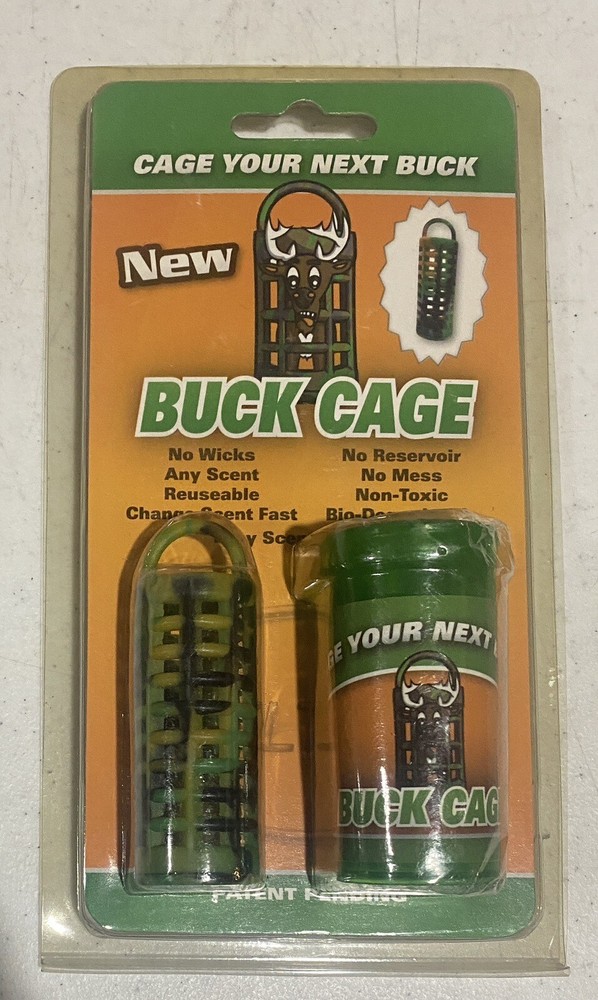 Foxworthy Outdoors Buck Cage Polymer Bead Scent Dispenser - Single Pack Camo