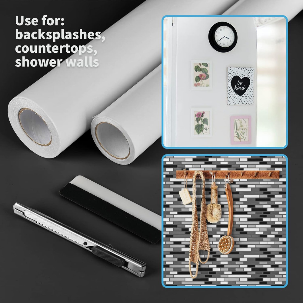 Adhesive Tile Setting Mat, Double-Sided Tape Sheet for Crafts, Arts, DIY Project