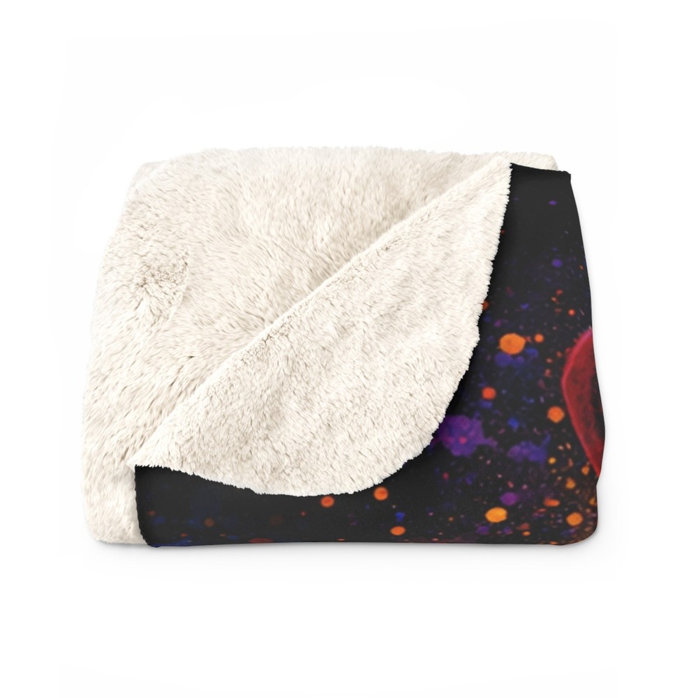 BELLA Portrait Sherpa Blanket