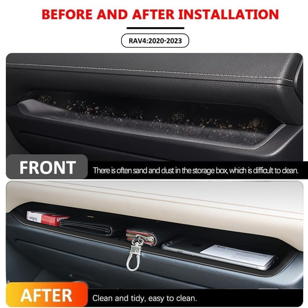 Center Console Organizer Tray Passenger Interior Storage Bin divider