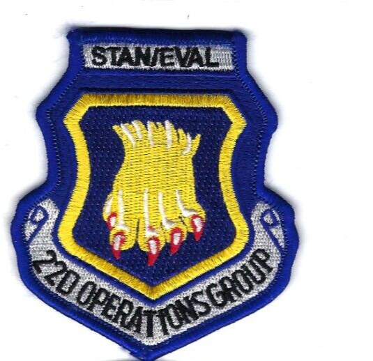 PATCH USAF 22nd OPERATIONS GROUP STAN EVAL OG BOX 3