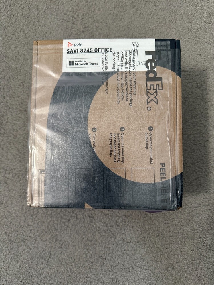 Poly Savi 8245 Office - headset - wireless - Certified for Microsoft Teams