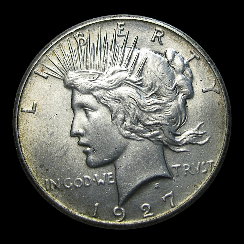 1927 Peace Dollar Silver ----  ----- #KK746
