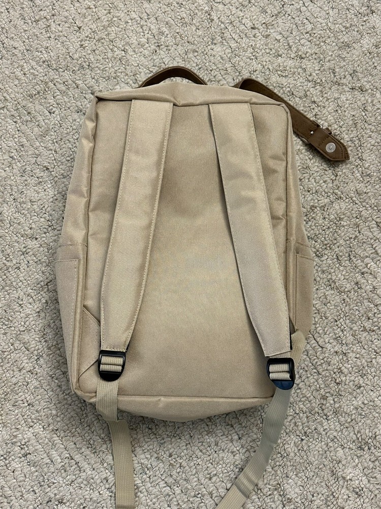 Adventurist Classic Backpack Tan Khaki EUC Free Shipping!