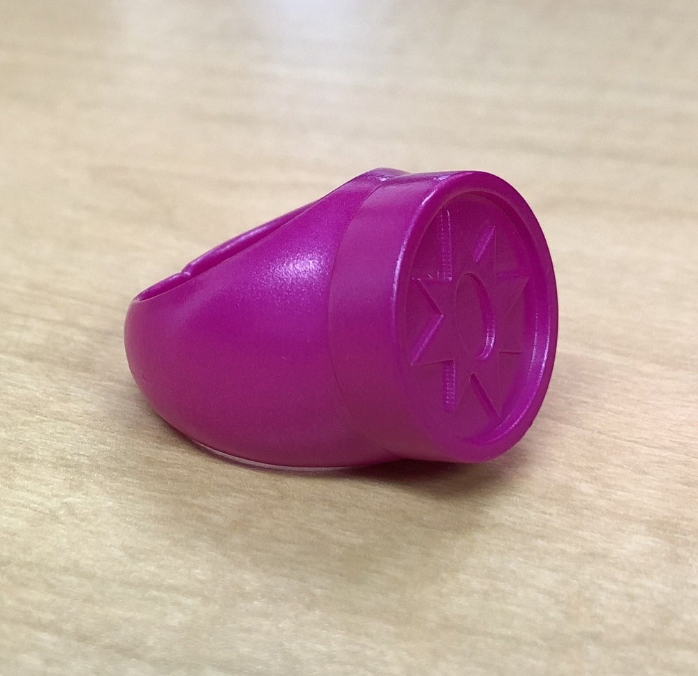 Violet Lantern Ring - Great For Halloween Or Cosplay Costume - Plastic