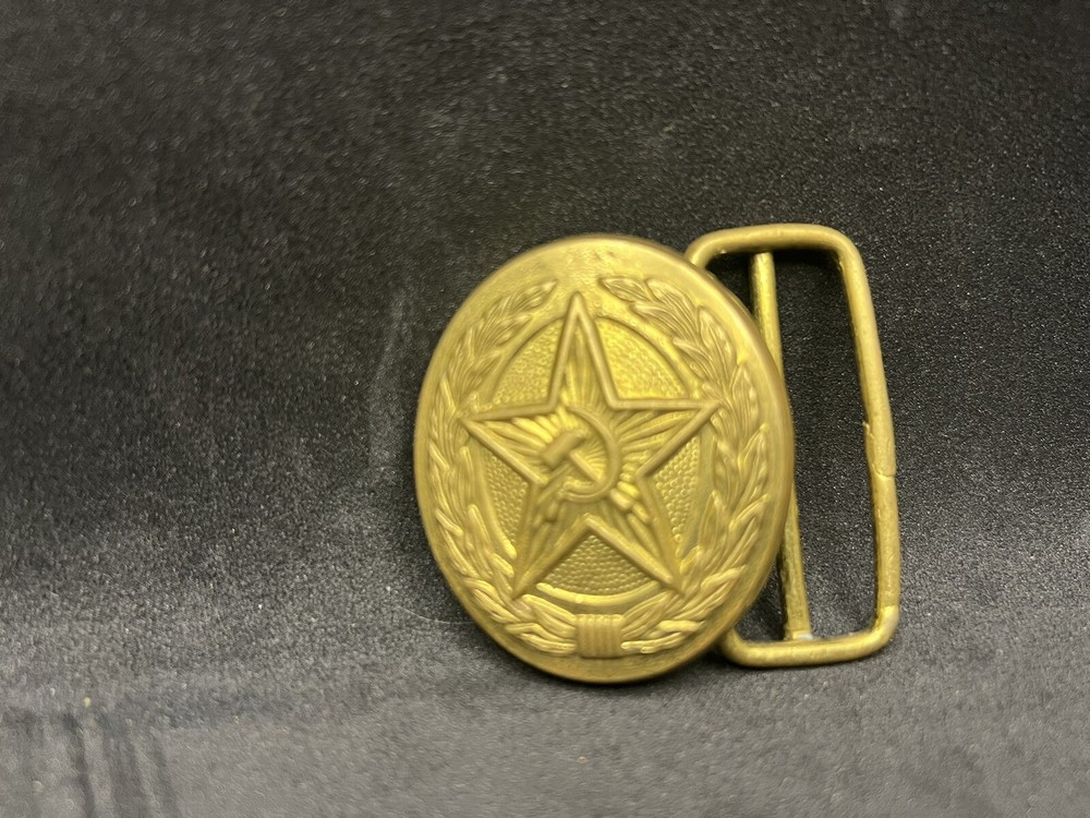 SOVIET army officer belt buckle USSR