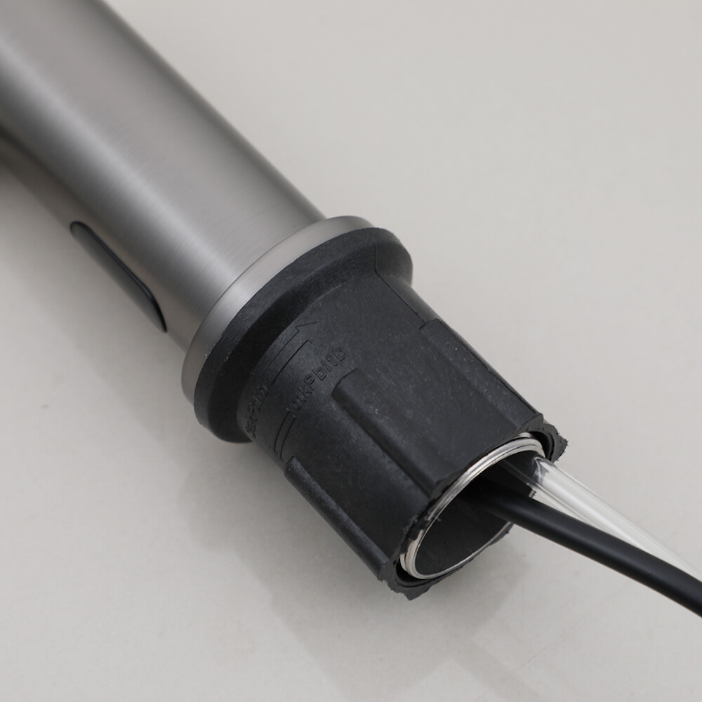 500ml Deck Mount Kitchen Bathroom Automatic Hand Sensor Bottle Soap Dispenser