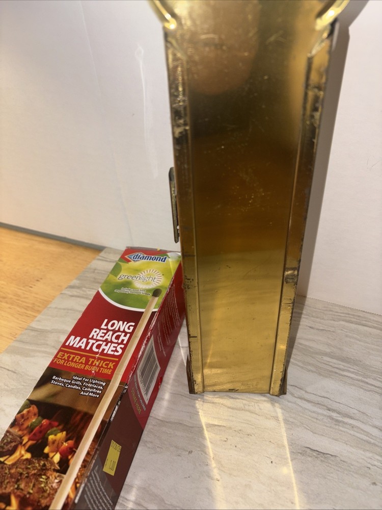 Brass Metal Long Match Holder