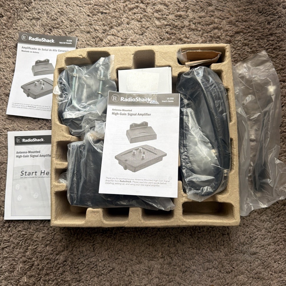 Radioshack High Gain full set New never use