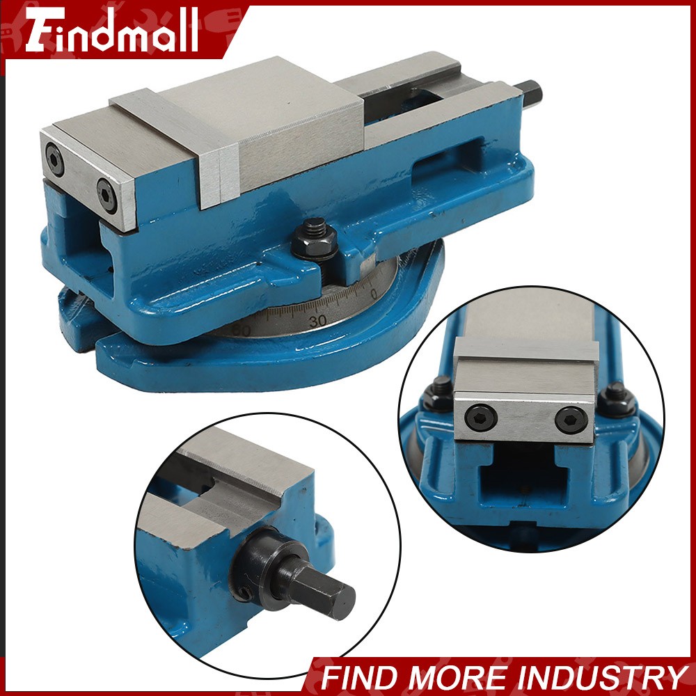 Durable Lock Down Bench Vise Precision Milling Vice Flat Nose Pliers 2"