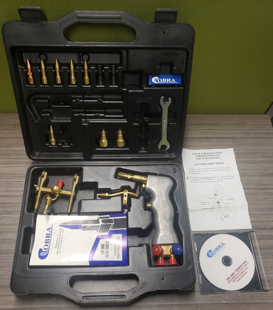 Cobra DHC2000 Cutting Welding Torch System Dillon MK IV Henrob Oxy-acetylene