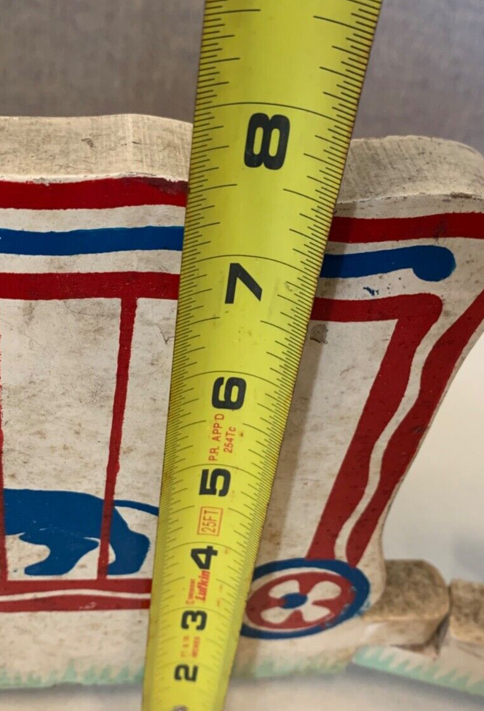 Vintage Pull Behind Circus Zoo Toy 1940s/50s