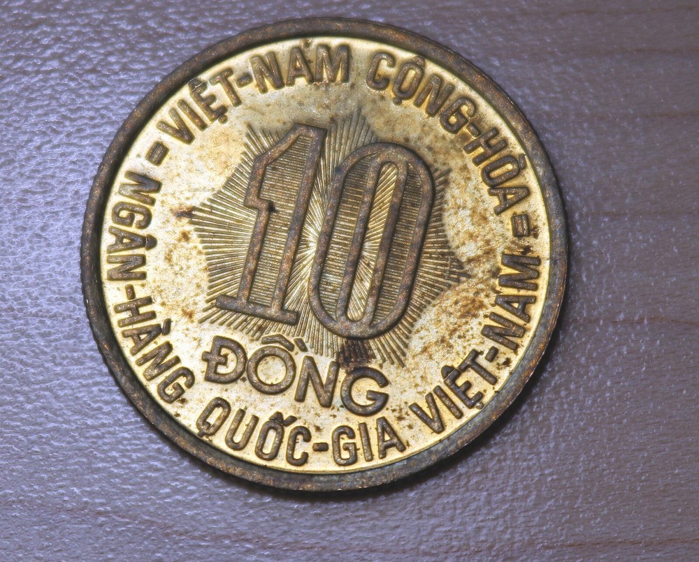 1974 Vietnam 10 Dong