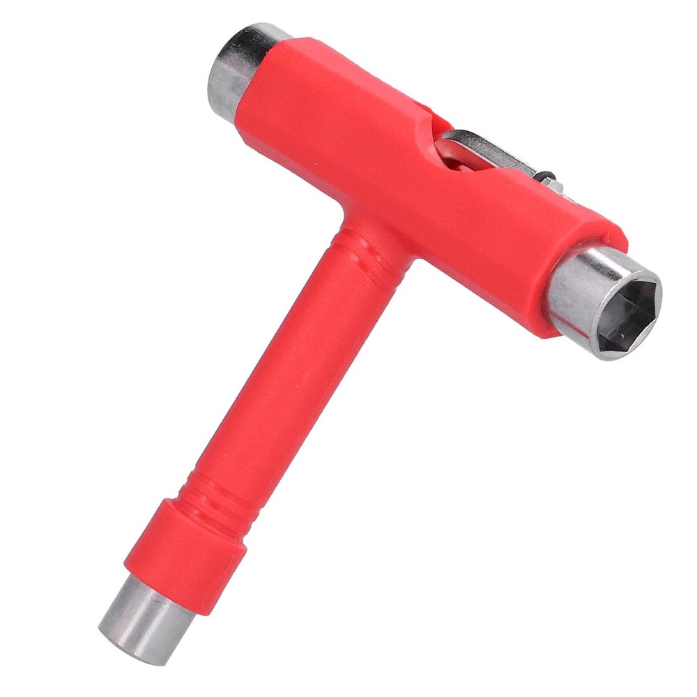 Skate Tool MultiFunction Portable Skateboard TType Hex Key Kit Fastener Hardware