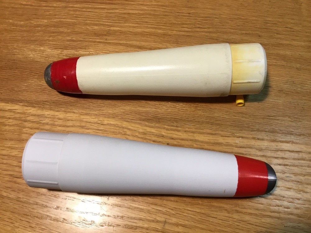 Estes Python #2129 Replacement Nose Cone And Center Plug Pre-painted