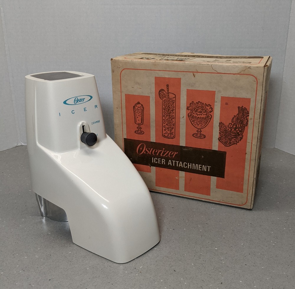 Osterizer ICER ATTACHMENT white model 435 ice making crusher grinder for blender
