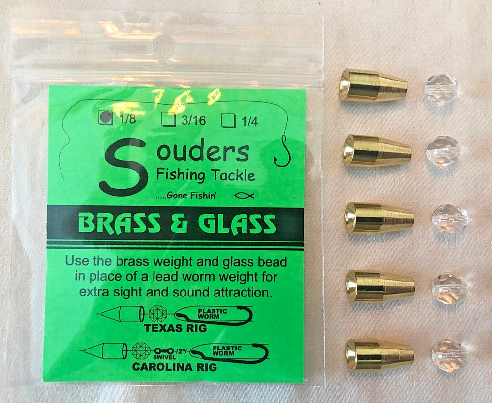 1/8 oz Brass & Glass Combo Pack- Brass