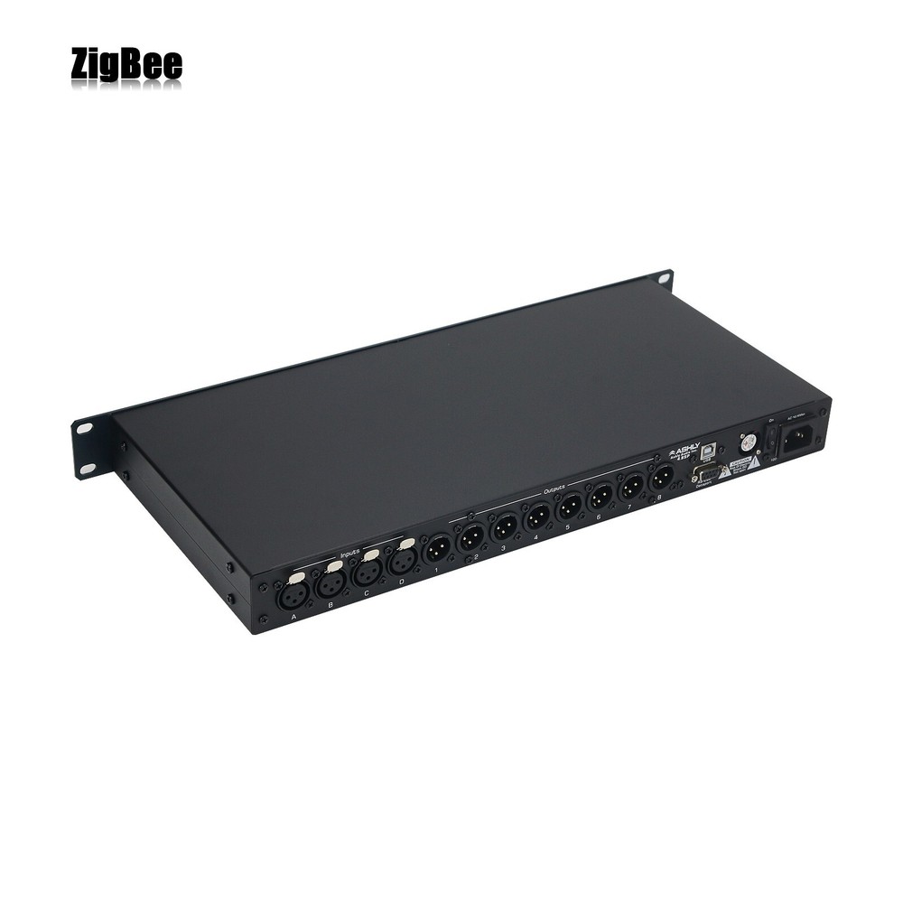 4.8SP 110V Digital DSP Audio Processor 4 Input 8Output Professional Sound System