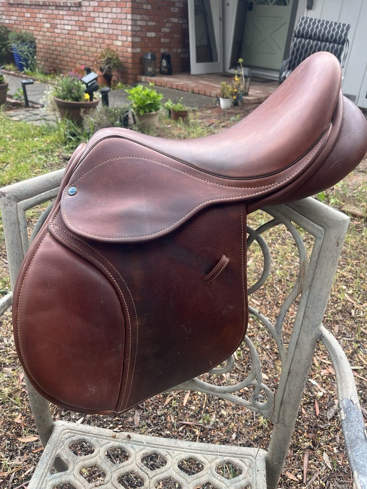County Solution Jumping Saddle 16” Wide Tree Short Flap