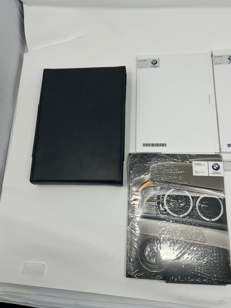 2017 BMW X3 Owner's Manual Set