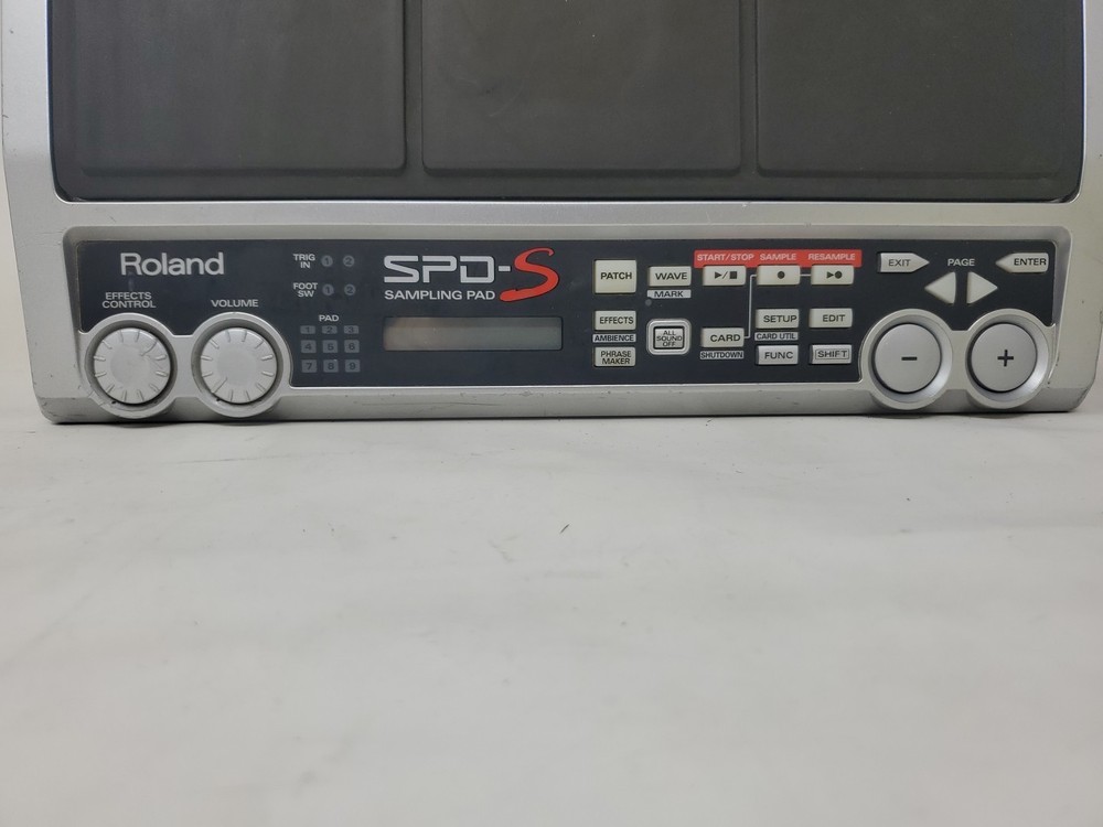 Roland SPD-S Sampling Percussion Multipad w/256 MB Memory Card, Tested/Works