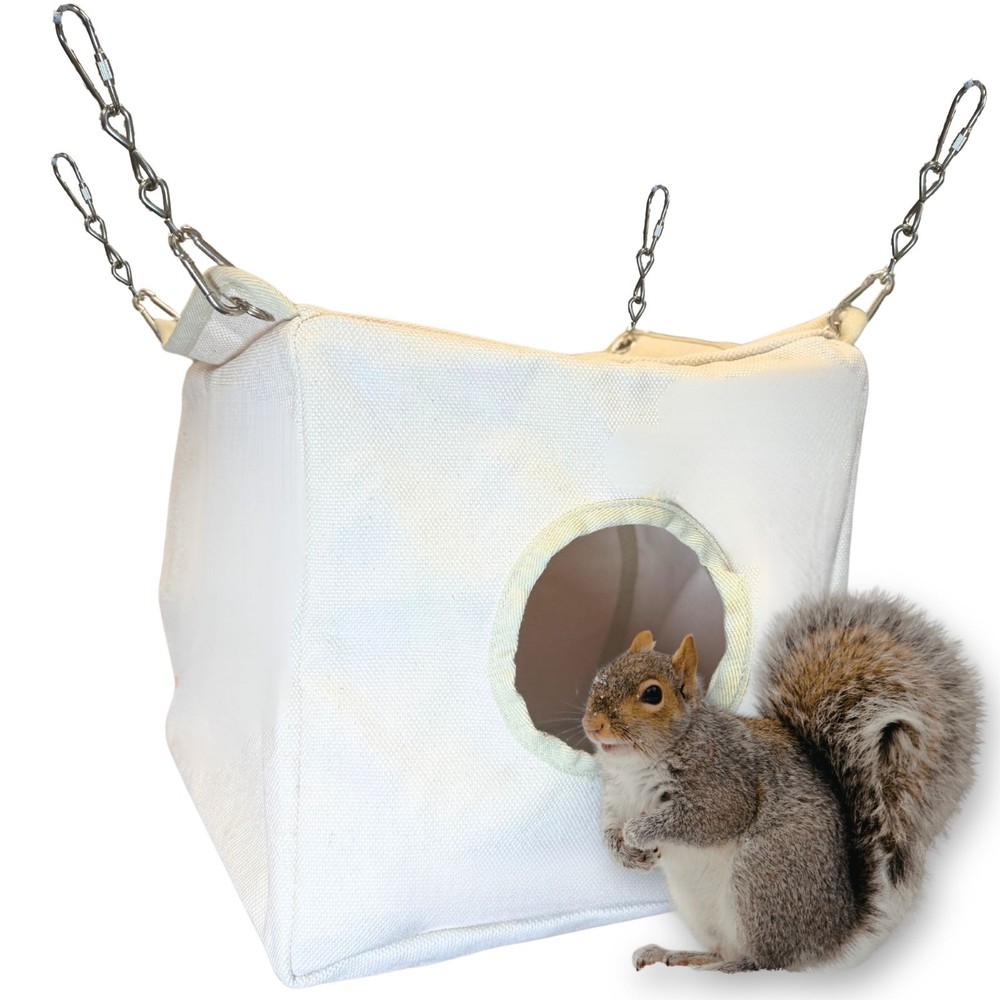 Canvas Cubby - Hammock for Squirrels, Sugar Gliders, Hedgehogs, Chinchillas